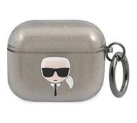 Protection Karl Lagerfeld Glitter à paillettes pour Airpods 3 G