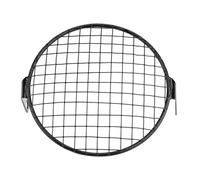 Protection lampe frontale Grille Phare Moto Pour Suzuki Cruiser Chopper Cafe Racer Cache Latéral Rond 6,5 Pouces(Chèques)