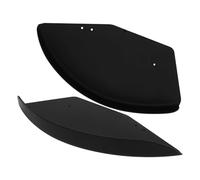 Protection Latérale de Fauteuil Roulant, 1 Paire ABS Noir | Compatibilité, Pare-vent, Protection Complète, Installation Rapide, Accessoire pour Fauteuil Roulant