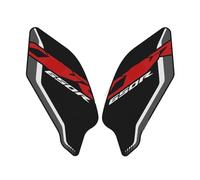 Protection Latérale De Réservoir pour Moto pour CBR 650R 2019-2022 (2020-2021) avec Renforts pour Les Genoux Et Meilleure Adhérence(A)