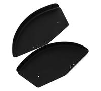 Protection Latérale pour Fauteuil Roulant Manuel en ABS Noir, 1 Paire | Pièce de Rechange, sans Outils, Protège Vent et Éclaboussures, pour Usage et Soins