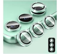 Protection Lentille Caméra Diamant Pour Samsung Galaxy S25 Plus ¿ Verre Trempé 9h Anti-Reflets Hd, Anneau Métallique Individuel Ultra-Fin, Installation Auto-Adhésive Sans Bulles