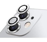 Protection Lentille Caméra Iphone 12/12 Pro/12 Pro Max/12 Mini/11/11 Pro/11 Pro Max - Verre Trempé 9h Hd 99% Transmission, Bague Alliage Aluminium Antirayures, Pose Sans Bulles
