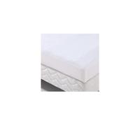 Protection literie housse imperméable Transalese éponge 100% coton 80x190 cm blanc