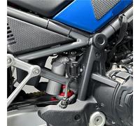 Protection Maître Cylindre Frein Arrière Réservoir D'huile Moteur Cache pour pour Aprilia Tuareg Tuono 660 Moteur(Red)