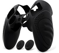 Protection Manette Pour Ps5 Edge Coque Silicone Avec Capuchon Joystick,Housse Pour Ps5 Edge Controller Protège Accessoires-Noir¿Guardian Edition