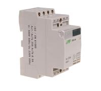 Protection modulaire, 4 ouvertures, I=25A, tension de bobine U=230V AC, 2 modules, ST25-04 F&F