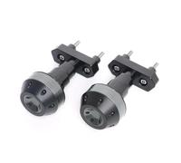 Protection Moteur Cadre Coulissant Protection Anti Chute pour Z750 2007-2013 Z800 2013-2016 Z1000 2007-2009 Curseurs Cadre(Titane)