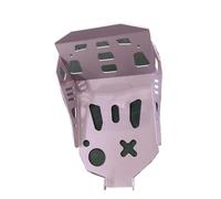 Protection Moteur châssis Moto pour Loncin pour VOGE 300 Rally 300 GY RALLY300 Couvercle Protection Moteur Châssis sous La Protection Plaque Protection Protection Carter Inférieur(Argent)