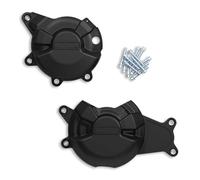 Protection Moteur Moto Protection Moteur Moto pour Yamaha Tenere 700 pour Rally, Explore, Extreme 2019-2024 Béquille D'atelier, Embrayage Couvercle Protecteur(Ensemble 1)