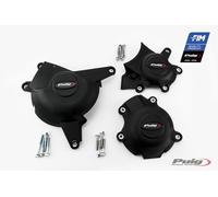 Protection Moteur Puig CACHES CARTERS TRACK Noire