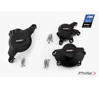 Protection Moteur Puig CACHES CARTERS TRACK Noire