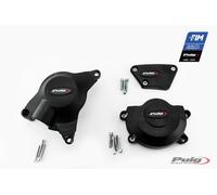 Protection Moteur Puig CACHES CARTERS TRACK Noire