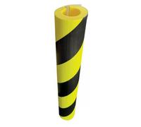 Protection mousse pour tuyau Ø30 et 50 mm - coloris noir/jaune VISO