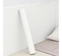 Protection Murale en Caoutchouc Protection De Porte De Garage De 1 À 1,7 Cm D'épaisseur, Coussin Anti-Collision Auto-adhésif pour Poutres/Places De Parking Butoir De(D,L 20M x W 60CM)