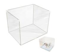 Protection Murale pour Litière - Pare Éclaboussures Litière Pliable Nettoyage Facile - Kit Apprentissage Propreté Chat Transparent,pour Chambre Maison Salon Balcon