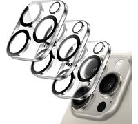 PROTECTION OBJECTIF CAMÉRA ARRIÈRE POUR IPHONE 15 PRO 6,1 POUCES ET 15 PRO MAX 6,7 POUCES, LOT DE 3 - TECHTA