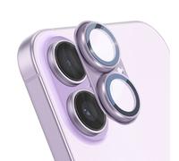 Protection Objectif Caméra pour iPhone 17 Cadre Monobloc en Aluminium Lavande