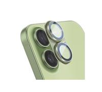 Protection Objectif Caméra pour iPhone 17 Cadre Monobloc en Aluminium Vert sauge