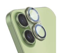 Protection Objectif Caméra pour iPhone 17 Cadre Monobloc en Aluminium Vert sauge