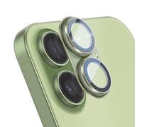 Protection Objectif Caméra pour iPhone 17 Cadre Monobloc en Aluminium Vert sauge