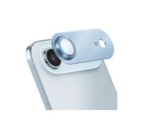 Protection Objectif Caméra pour iPhone Air Cadre Monobloc en Aluminium Bleu