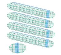 Protection Oreille Piscine Enfant, DIYCUT 100 Pieces Cache Oreille Piscine Enfant avec Centre Absorbant Double Protection et Étanche Efficace, Protège Oreilles Transparents Ultra Fins pour Natation