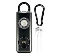 Protection Ours, Versatile, Alarme - Électronique Rechargeable de 130, DB Sifflet Survie avec, Lumière Stroboscopique LED pour Camping | Multipurpose Outdoor Indoor Utility Functional