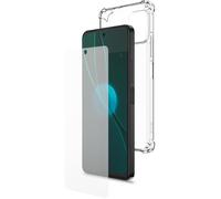 Protection Pack - SPC - Discovery Pro - Coque transparente - Verre trempé - Coins renforcés