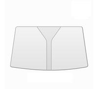 Protection Pare Brise Soleil pour Voitures pour Renault Twingo II 2011-2014, Pare-Soleil pour Pare-Brise De Voiture,Silver