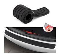 Protection Pare Choc Voiture en Caoutchouc pour Peugeot 207 SW (2006-2014), Film Protection Seuil de Coffre Voiture Anti-Rayures Coffre Seuil Protection Autocollant Accessoires,B-104cm×9cm