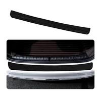 Protection Pare Choc Voiture pour Dacia Sandero Stepway 3 2020-2023 2024, Protection Seuil de Coffre Voiture Fibre de Carbone Anti-Rayures Seuil de Chargement,104×9 cm