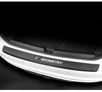 Protection Pare Choc Voiture pour Geely Tugella 2019-2023, Protecteur Pare-Chocs Arrière Autocollante Bande de Protection Arrière,A