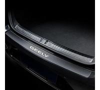 Protection Pare Choc Voiture pour Geely Tugella 2019-2023, Protecteur Pare-Chocs Arrière Autocollante Bande de Protection Arrière,C