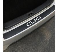 Protection Pare Choc Voiture pour Renault Clio 2 3 4 5 Sport RS Line 1998-2021, Protecteur Pare-Chocs Arrière Autocollante Bande de Protection Arrière,B