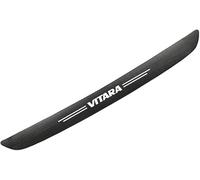 Protection Pare Choc Voiture pour Suzuki Vitara FHEV ALLGRIP 2022 2023,Protecteur Pare-Chocs Arrière en Fibre de Carbone,Protection Porte Coffre Voiture,Seuil de Porte Voiture,90cm,Black