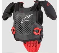 Protection pare pierre moto Alpinestars A5s V2 pour enfant Taille L/XL 9-12 ans
