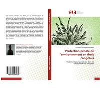 Protection pénale de l'environnement en droit congolais: Réglementation pénale du droit de l'environnement congolais