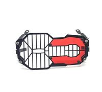 Protection Phare Moto Pour R1200GS Pour R1250GS Pour LC Pour Adventure Pour R 1200 Pour GS Pour R1250 Phare Moto Grille Protection Couverture Grille Phare(Red)