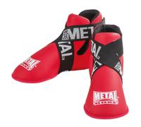 Metal Boxe Protège-pieds MB165SR Full Contact Rouge Taille S