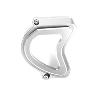 Protection Pignon Couvercle Pignon Avant Transparent CNC Moto Pour Monkey 125 Pour Dax Trail CT125 Pour Grom 125 MSX125 Pour Super Cub C125 2018-2024(Argent)