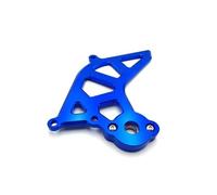 Protection Pignon Pour KEWS K16 K18 K19 K20 Séries Couvercle De Pignon D'entraînement Avant De Moto Boîtier En Aluminium CNC Protecteur De Chaîne(Blue)