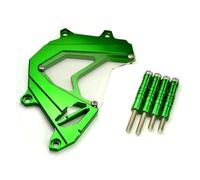 Protection Pignon Pour Z750 Z800 2013 2014 2015 2016 Moto Pignon Avant Panneau Gauche Moteur Garde Chaîne Couverture Protection(Vert)
