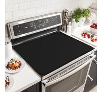 Protection Plaque Induction - Plaque de Recouvrement pour Plaque Vitrocéramique Protecteur Induction, Décoration Cuisine Tapis Protection, Pour tous les Types de Cuisinières (82x51CM)