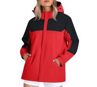 Protection Pluie Automne Femme Veste Mi Saison Hiver Polaire Grande Softshell Capuche Vent Randonnée Coupe Manteau Demi Saison Parka Femme Hiver Chaud Imperméable XL