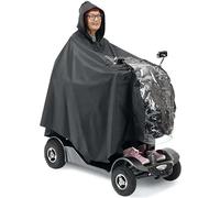 Protection Pluie Fauteuil Roulant Poncho imperméable universel for scooter et fauteuil roulant for personnes âgées, à capuche for vélo, housse de pluie for électrique, vêtements for cyclisme(Color4)