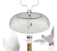 Protection Pluie pour Mangeoire à Oiseaux | Dôme d'Observation Transparent Offrant une Protection Totale | Dispositif de pour Mangeoire - pour Jardin Terrasse
