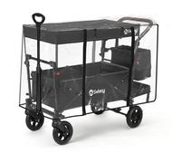 Protection pluie Sekey Transparent pour Bollerwagen avec toit, 110 x 60 x 75 cm