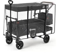 Protection pluie Sekey Transparent pour Bollerwagen avec toit, 110 x 60 x 75 cm
