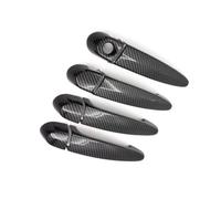 Protection PoignéE Compatible Avec BMW Pour X4 Pour F26 2014-2015 Conduite À Gauche Kit Décoratif Chromé Pour Poignée De Porte Extérieure De Voiture(Carbon Fiber Texture)